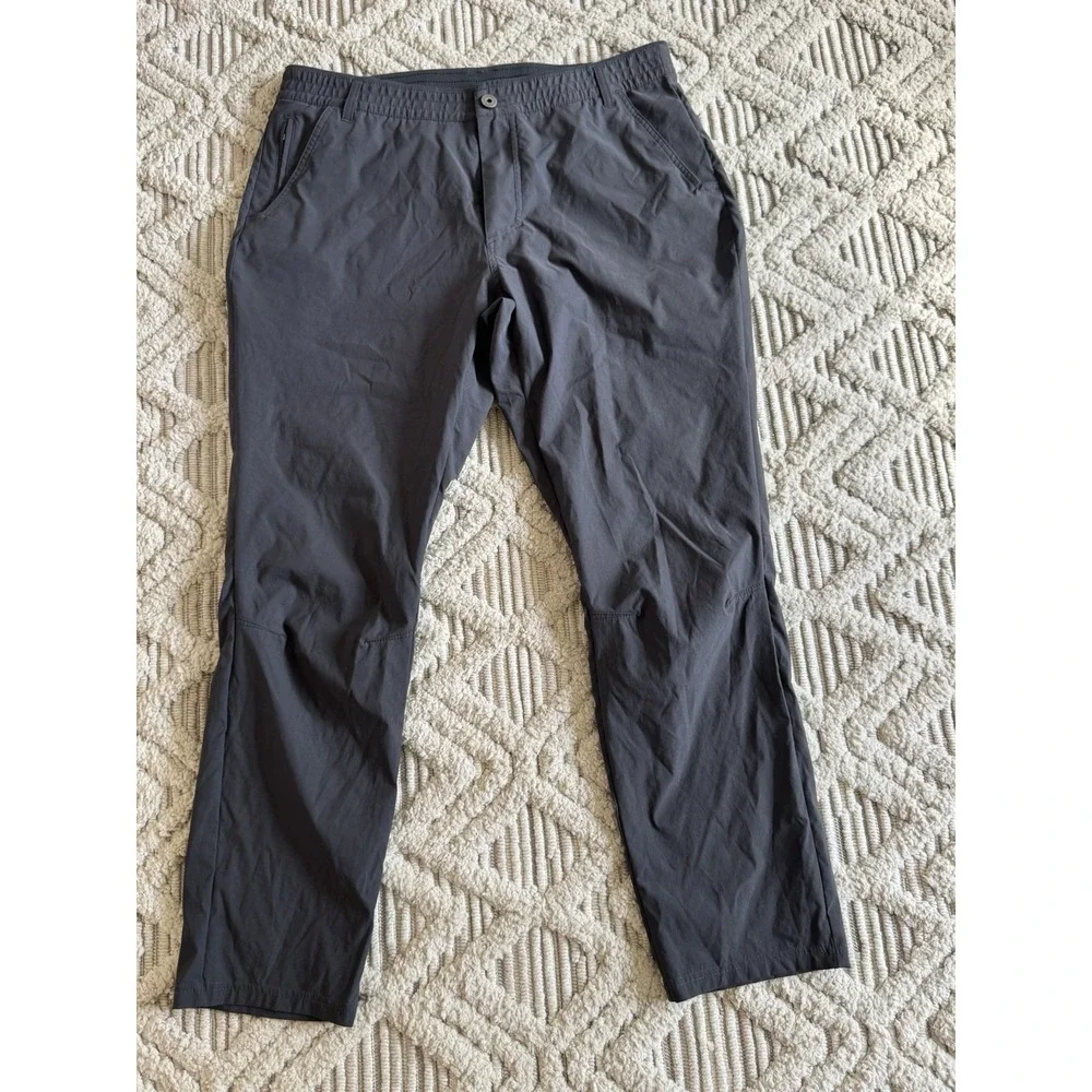 Kuhl‎ Men's Renegade Hiking Pants in Gray Size 38 X 32 Zippered Pockets - Picture 6 of 6